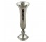 VASE-SILVER-FLUTED-15.5"H