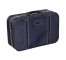 SUITCASE-Medium "Verdi"  Navy W/Maroon Accents