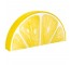 1/2 LEMON SLICE- Oversized