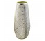 VASE-Tall Resin Python W/Gold Accents