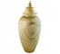 Temple Jar-Tall Paulownia Wood W/Lid