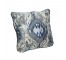 PILLOW-18" Grey & Blue Ikat