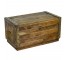 CHEST-Slatted-W/Nail Head Trim