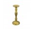 CANDLESTICK-Gold Painted-Turned