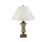 LAMP-Table-Faux Marble-Urn