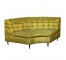 CORNER LOVE SEAT-Button Tufted Back