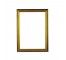 FRAME-Simple W/Brown Exterior & Gold Interior