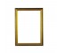 FRAME-Simple W/Brown Exterior & Gold Interior