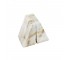 BOOKEND-Marble-Wht/Amber (Pair)