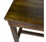 TABLE-Dark Stained Library/Double Bar Stretcher