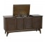 Console-Radio/Stereo-Dark Wood Mid Century Modern
