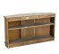 CONSOLE-6 Panel Rattan Front. 2 Doors W/Storage Underneath