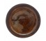 (10200148)PLATTER-Round Expresso Brown