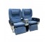 AIRPLANE SEATS-Pair of Blue First Class Seats