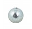 ORNAMENT-Oversized Silver Mercury Glass