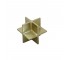 PAPERWEIGHT-Square Dimentional/Gold Tone Metal