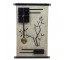 WALL CLOCK-Asian Inspired Design on Fiborous Paper