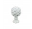 FINIAL-White Ceramic Artichoke