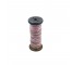 SPOOL-Antique Wooden Spool W/Pink Yarn