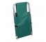 MEDICAL STRETCHER-Green W/Curved Metal Handles