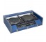 DJ TURN TABLE-Blue & Chrome Case