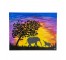 PAINTING-Elephant Sunset