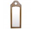 MIRROR-WALL-Oak W/Clover Cutout