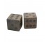 DICE- Mango Wood Dice W/Black Numbers