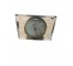 CLOCK-ALARM Salem Clear Plexi Brass