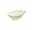 GRAVY BOAT-White Porcelain W/Gold Rim