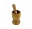 MORTAR & PESTLE -Wooden-Imusa