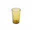 CUP-Juice-Amber-Glass-Dimpled-Effect