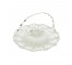 SILVER CADDY-Queen Ann's Lace Cutout
