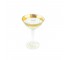 CHAMPAGNE GLASS-Coupe-Gold Details