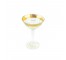 CHAMPAGNE GLASS-Coupe-Gold Details