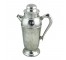 COFFEE POT-Etched Silver Plate