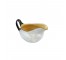 CREAMER-Iridescent Purple w/ Yellow Interior & Blk Handle