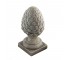 ARTICHOKE FINIAL-Faux Grey Stone