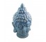 BUDDHA BUST-Blue Glazed Ceramic