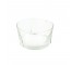 DECORATIVE BOWL-Lrg Glass w/ Raised Points