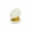 PAPERWEIGHT-White Marble w/Gold Stand