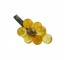 SCULPTURE-Vintage Lucite Yellow/Amber Grapes on Driftwood