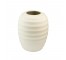 VASE-White Beehive Shape