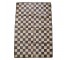 RUG-Brown & Tan Leather Checkered