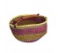 MULTI COLOR WOVEN BASKET- Carrying Basket W/Handle