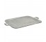 SERVING TRAY-Pewter W/Handles