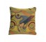 THROW PILLOW-Contemporary Pattern in Earthtones