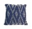 PILLOW-Contemporary Navy w/White Diamonds