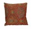 PILLOW-THROW-Paisley-rust/Blue/Green