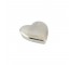 BOX-Silver Metal Heart Shape